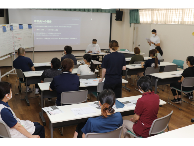 共有の情報から得たことを基に報告を行いました😌