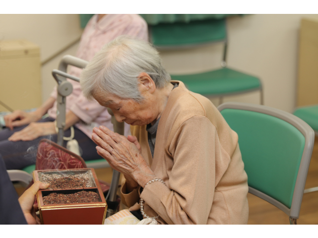 いつも熱心にお参りされています🙏