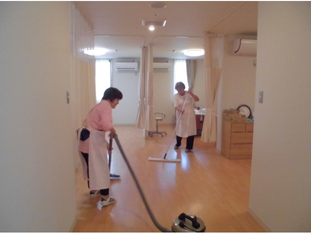 清掃のボランティア