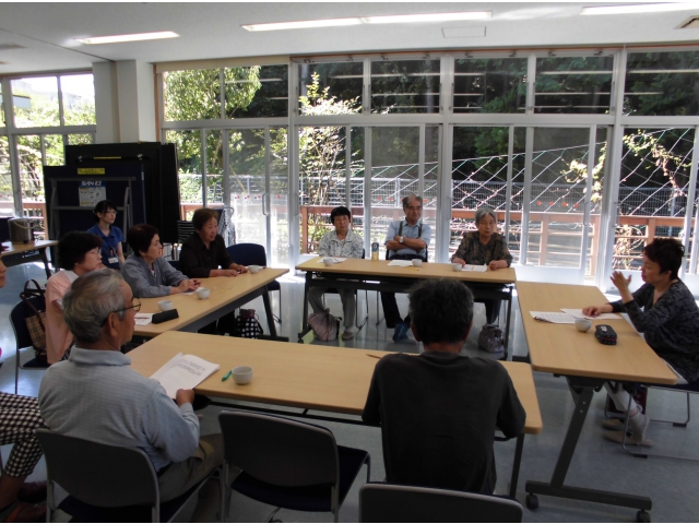 意見交換ができました