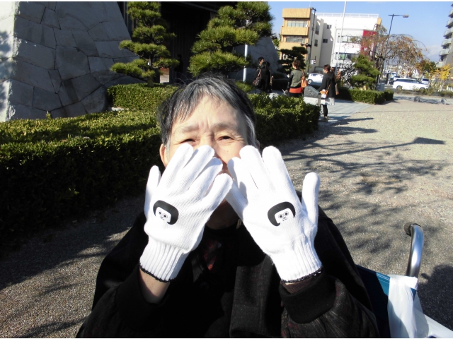 オカザえもん軍手
