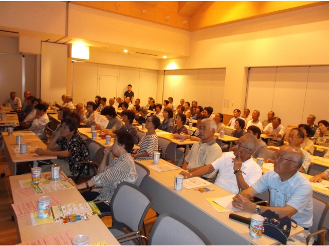 会場はいっぱいです！