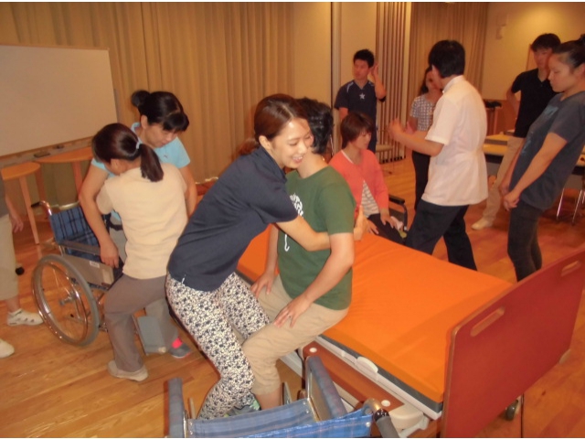 何度も練習です
