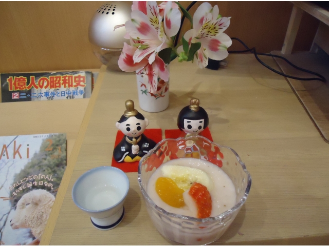 「やまぶき」のお雛様です