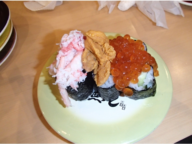 やっぱりお寿司は人気なんですね