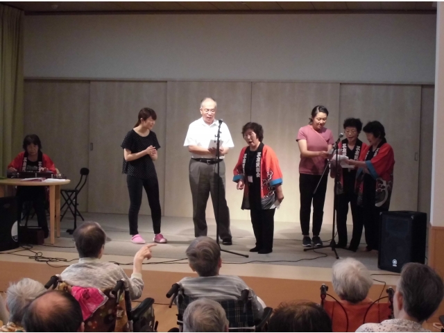 苑長も一緒に♬