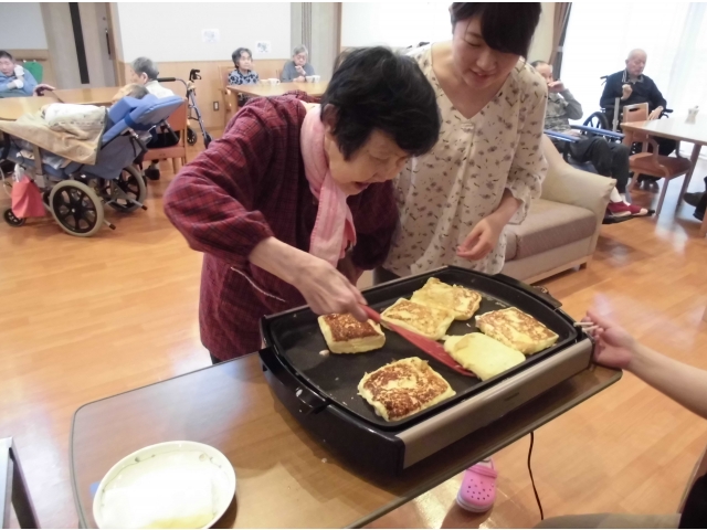 こんがり焼けてマス