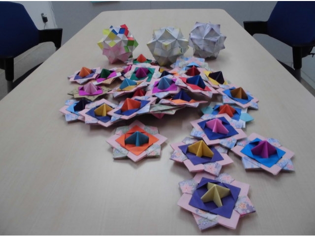 色とりどりのコマ