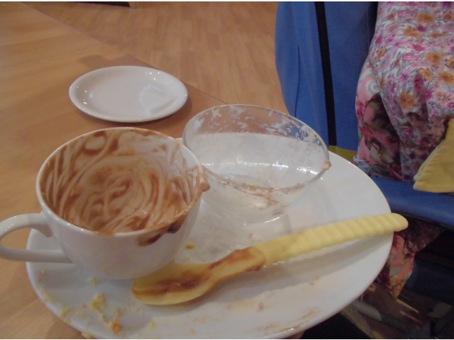 きれいに食べきりました！