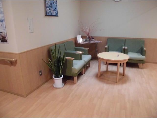 面会できるスペースも