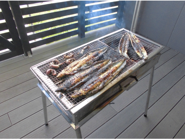 脂がしたたりおいしい煙です