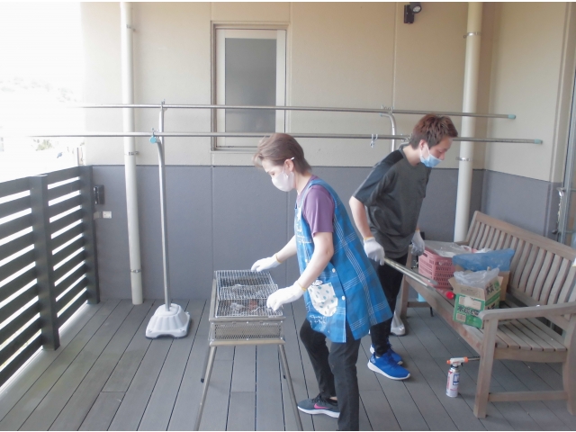 女将さんと若大将です