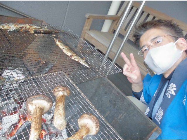 イエーイ　松茸