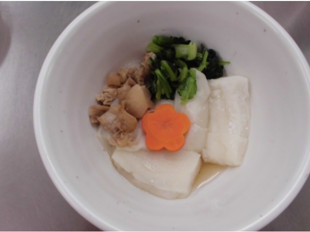 うるち米ともち米のおもち