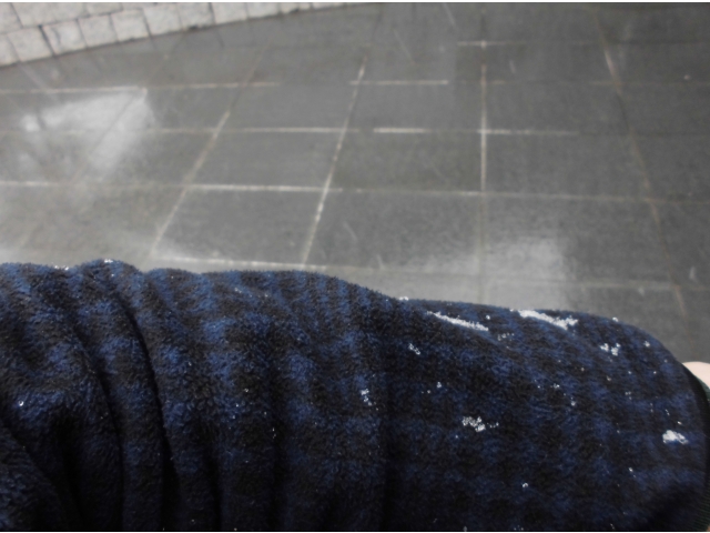 ほら。袖のところ！