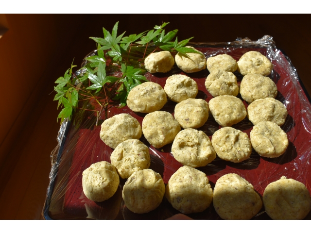 出来上がり　『栗きんとん』