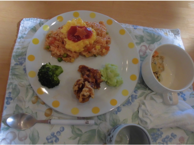 るりユニットでは…ワンプレートで