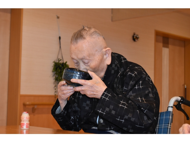 結構なお点前です。