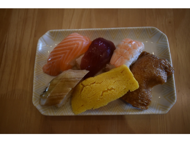 普通のお寿司