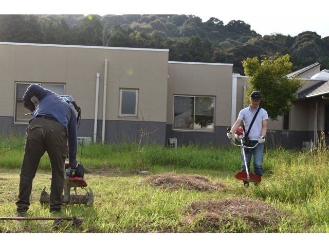 作業し易い季節になりました