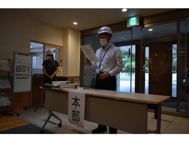 皆様、訓練ご苦労様でした