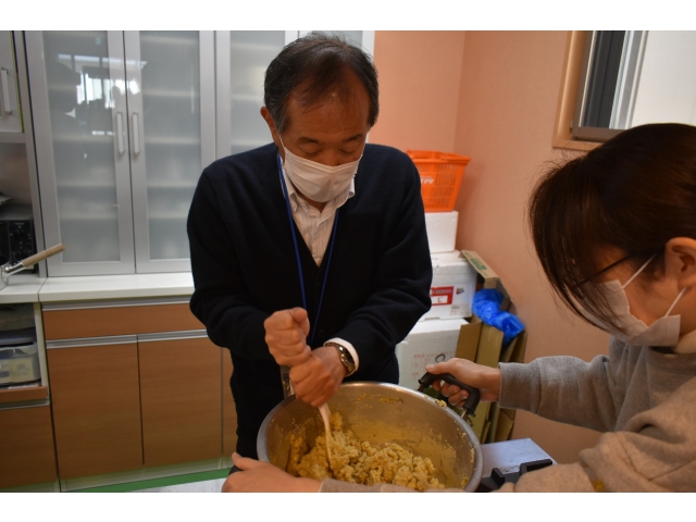 栗きんとんづくり