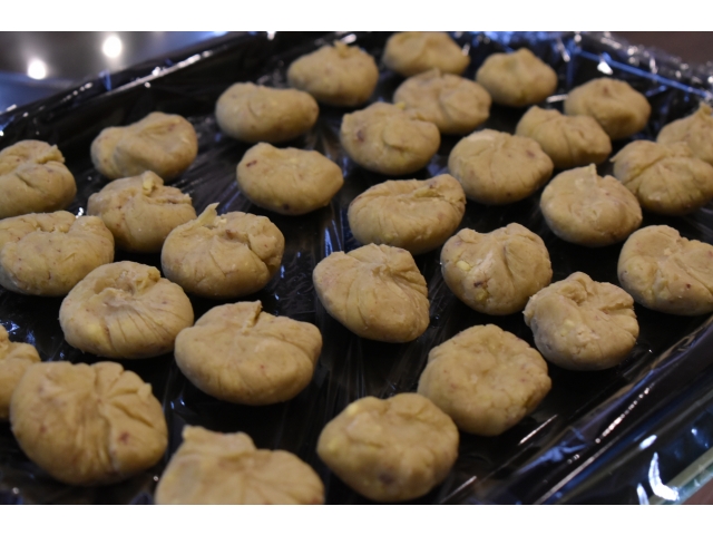 栗きんとんできた