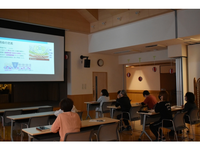 褥瘡予防についての知識を基本的なことから学びました