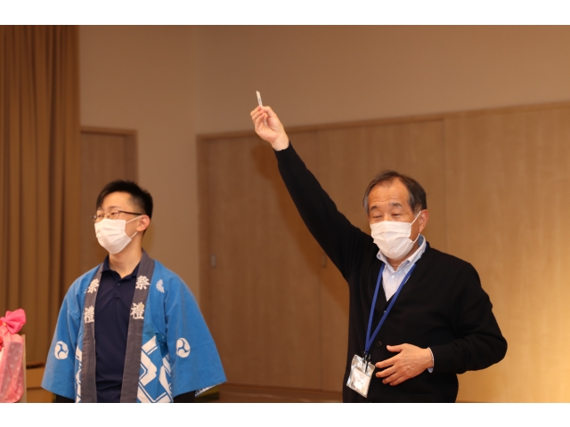 1等の発表は苑長にお願いしましたｍ(*＿ ＿)ｍ