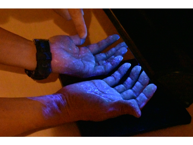 普段何気なく手洗いしているけどこんなに「洗い残し」があるんです