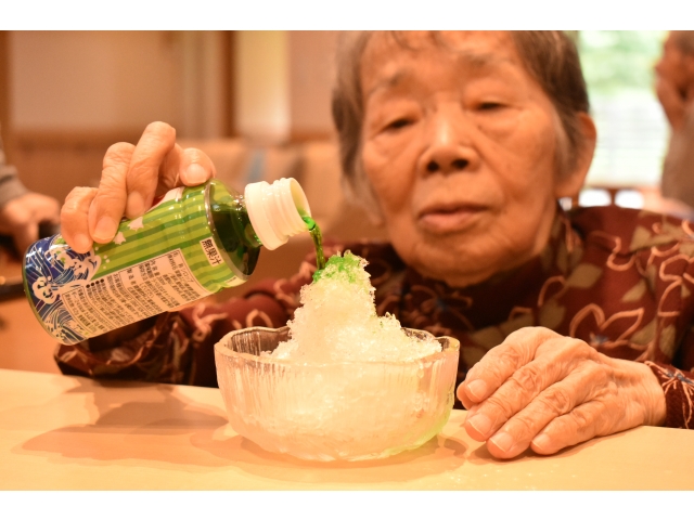 シロップはお好きなだけ😝