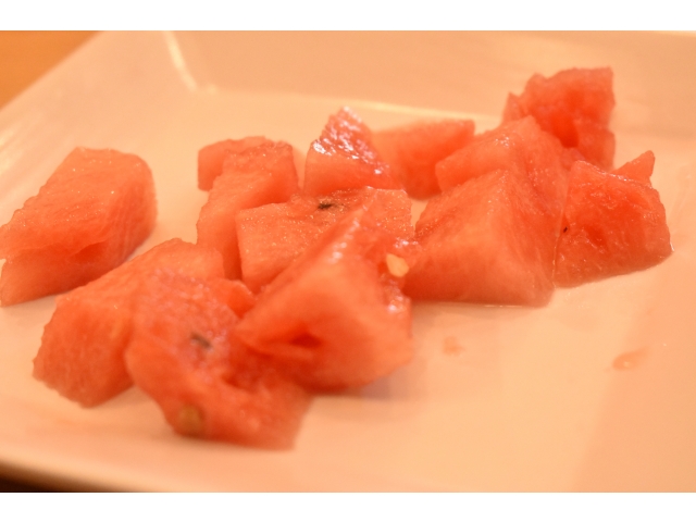 種とって食べやすくしたよ😄