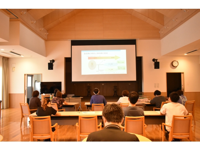 褥瘡についての基本的なことから確認しながら学びました