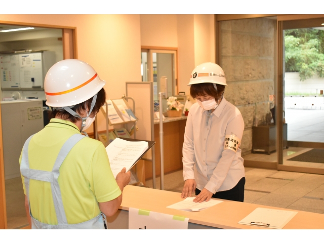 各班長による隊長への報告③