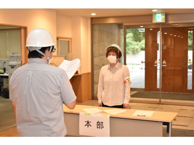 各班長による隊長への報告④