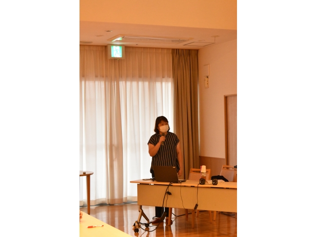 本日の講師の「感染管理認定看護師」和田美佳先生