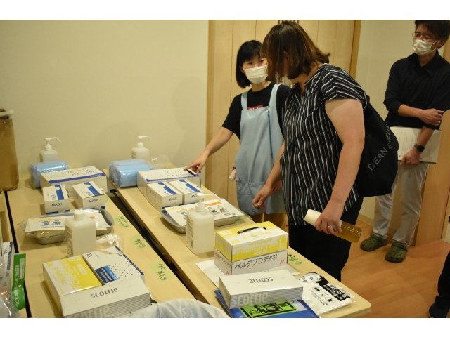 アドバイス等いただきました