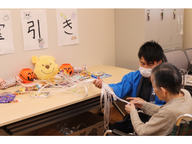 引っ張って～～🪢