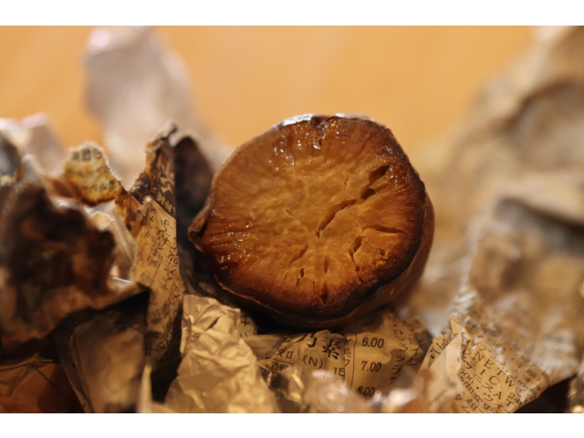 蜜も出ててホクホクに焼き上がりました😋