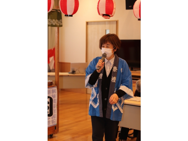 苑長のご挨拶で開幕🤗