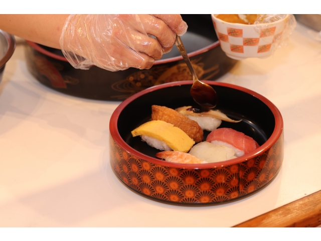 握りたてのお寿司です🍣