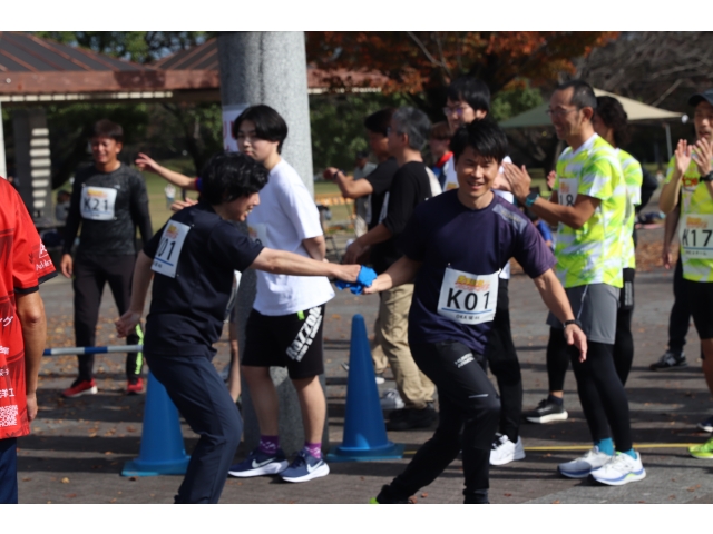 第4走者の相談員さんあとは任せた😂