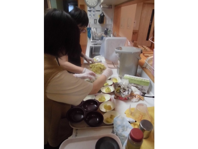 焼きあがった芋はそれぞれの形態に合わせて加工しました😁