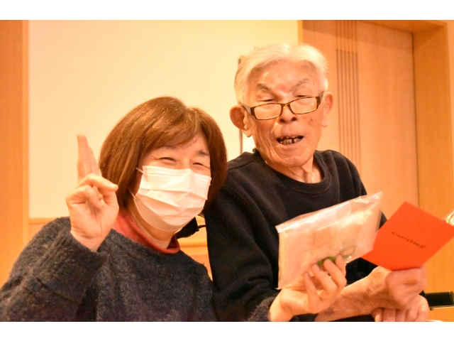 嬉しそうな笑顔です😆