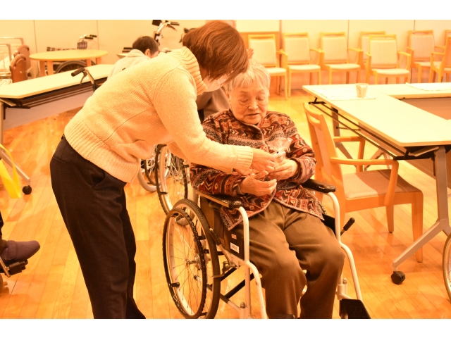 最後に苑長よりちょっとしたプレゼント🎁