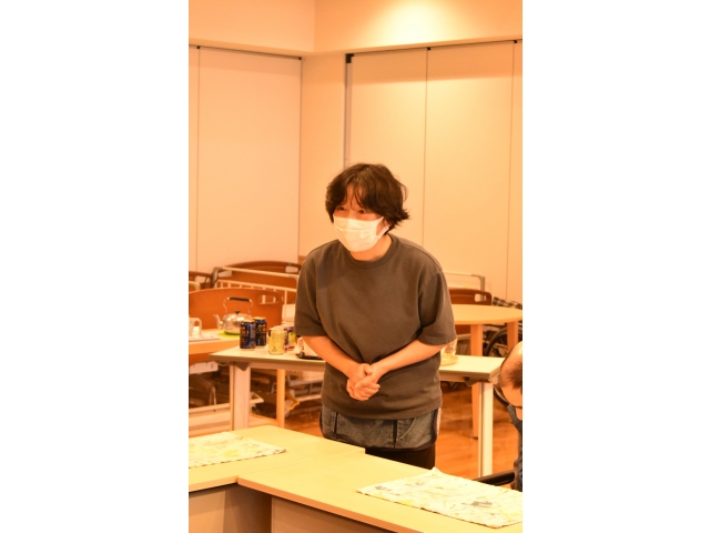 介護主査の祝辞😆