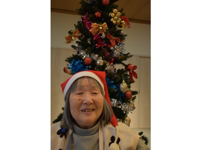 こちらの入居者さんは優しい笑顔😄