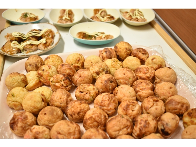 たくさん焼けました🐙