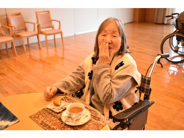 このケーキ美味しい😍