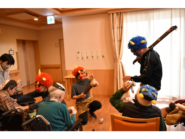 各フロア・ユニットに鬼が攻めてきました👹